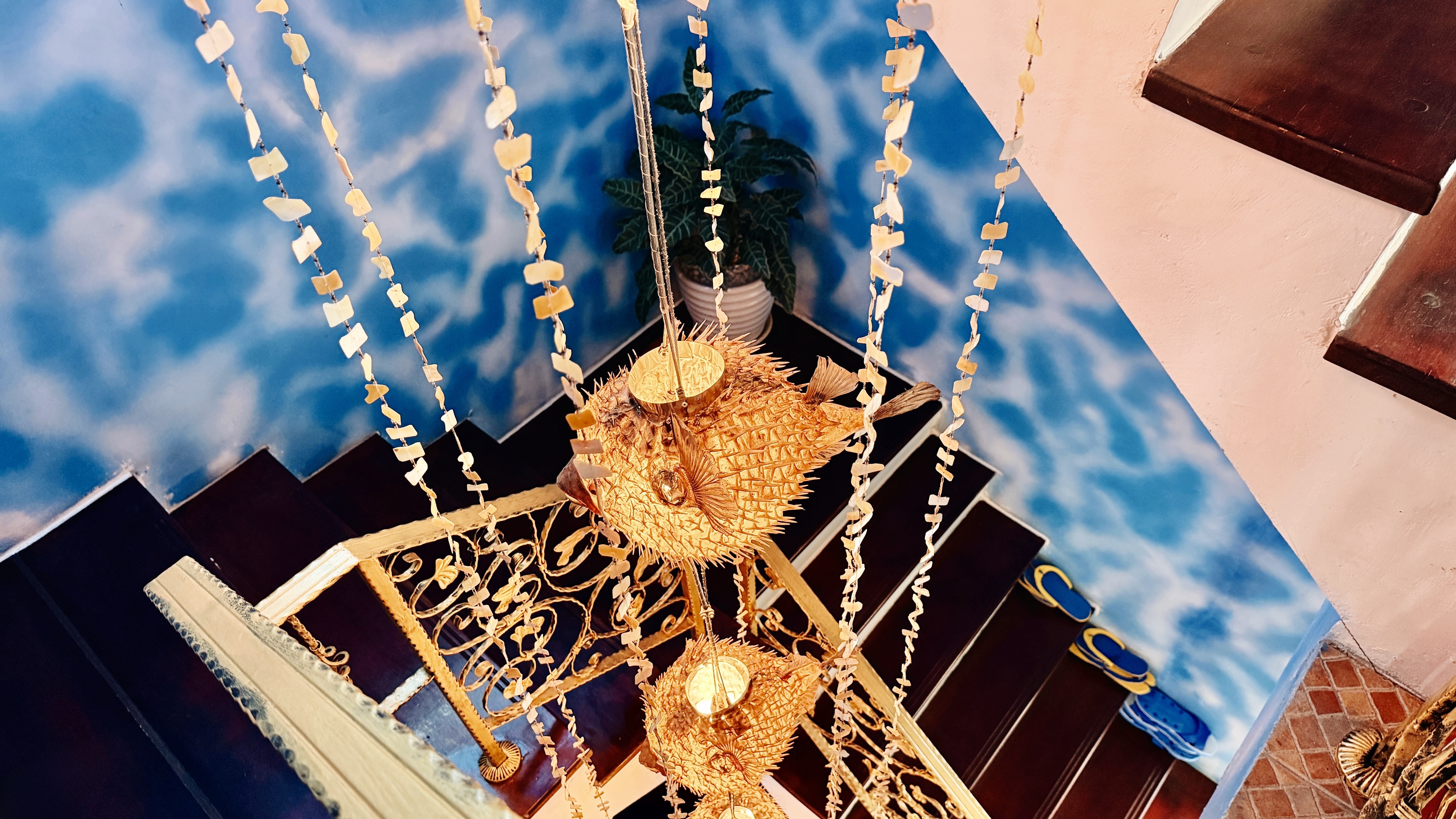 Ocean stairwell